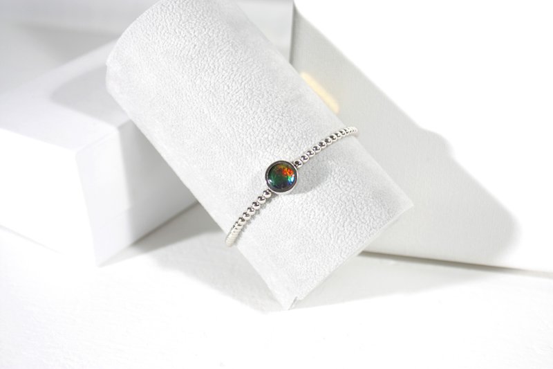 Ammolite。Bracelet - Bracelets - Gemstone Multicolor