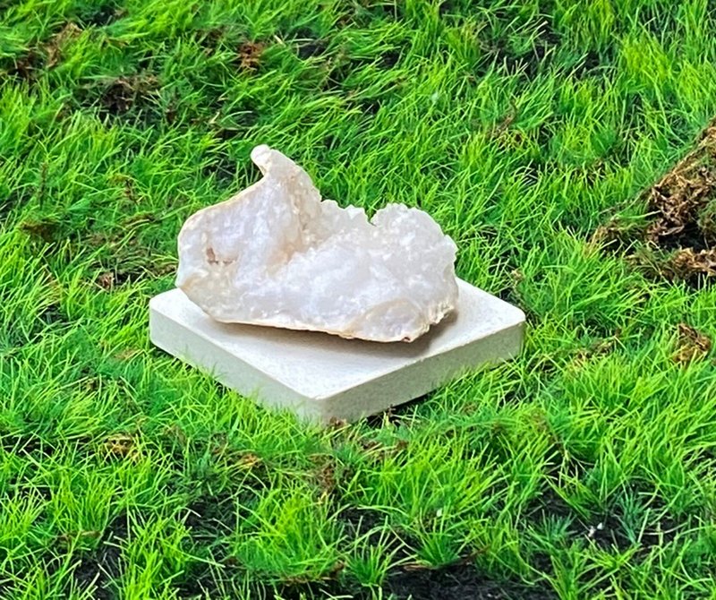 能量擺飾-天然原礦冰雪瑪瑙白晶簇 消磁淨化 療癒 開運 - 擺飾/家飾品 - 水晶 多色