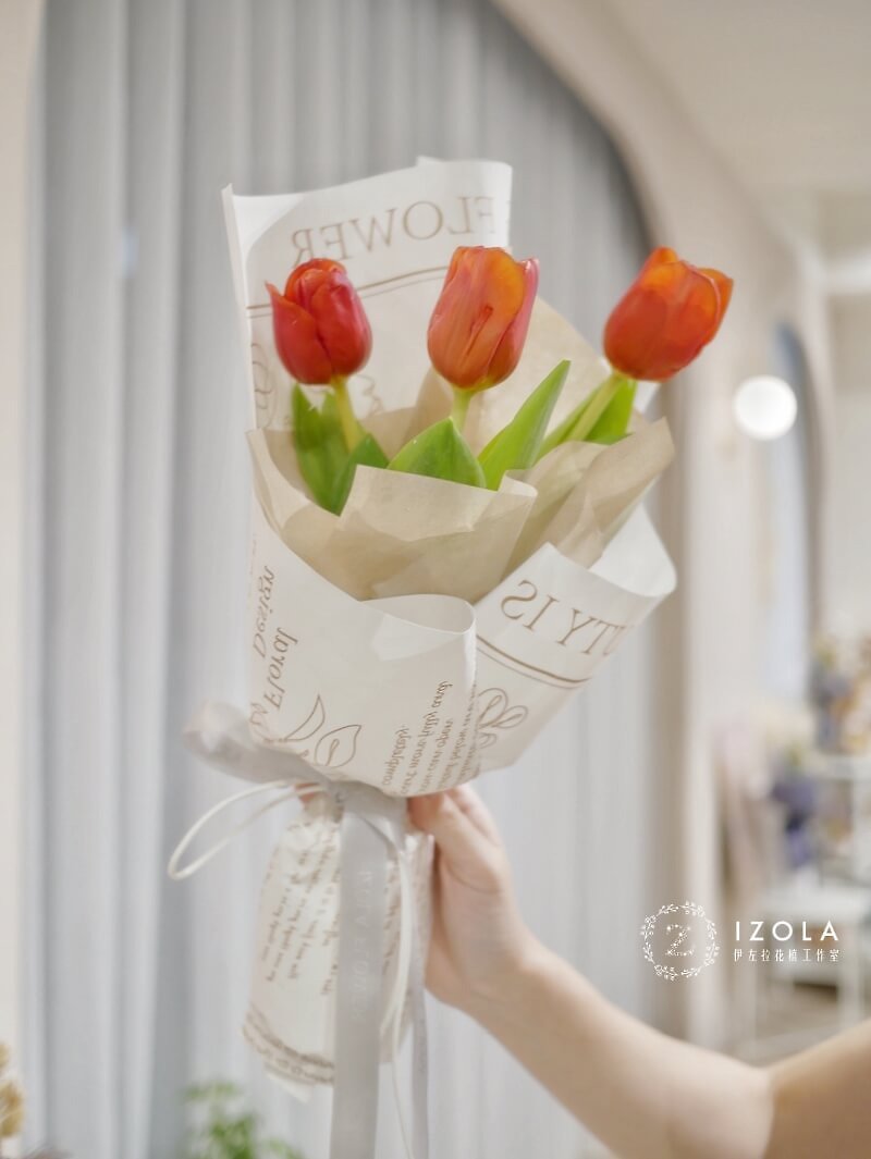 Flower Bouquet-Queen of Flowers-Tulip Bouquet/Birthday/Valentine's Day/Congratulations-Limited Delivery to Kaohsiung - Dried Flowers & Bouquets - Plants & Flowers 