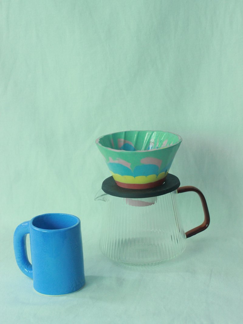 Salvation Dripper - Coffee Pots & Accessories - Pottery Multicolor