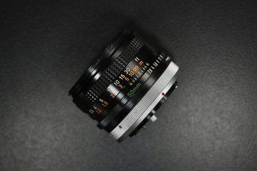 Film Camera Vogue 【經典古物】佳能 Canon FD 50mm F1.8 S.C 定焦鏡 Canon FD專用