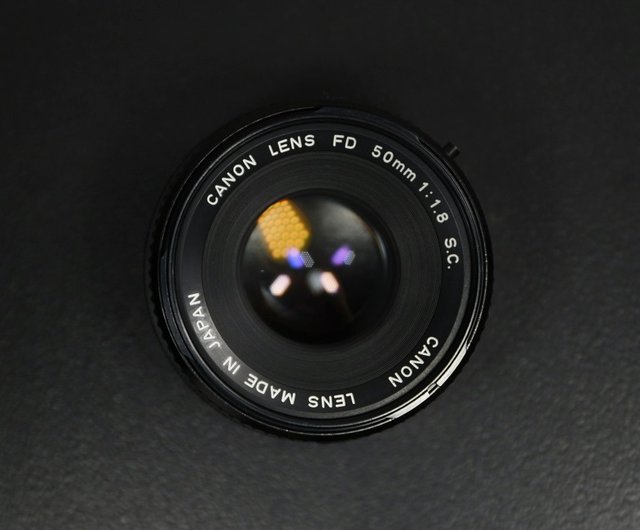 クラシックアンティーク】Canon FD 50mm F1.8 SC キヤノンFD用単焦点
