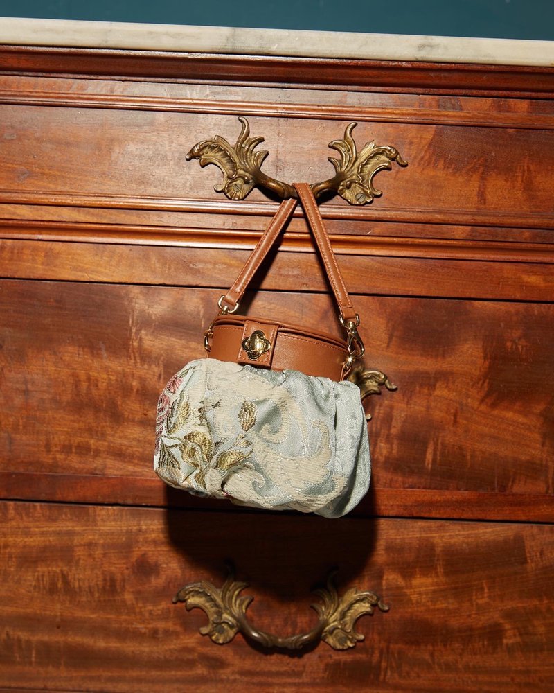 Dumpling Bag - 手提包/手提袋 - 繡線 多色