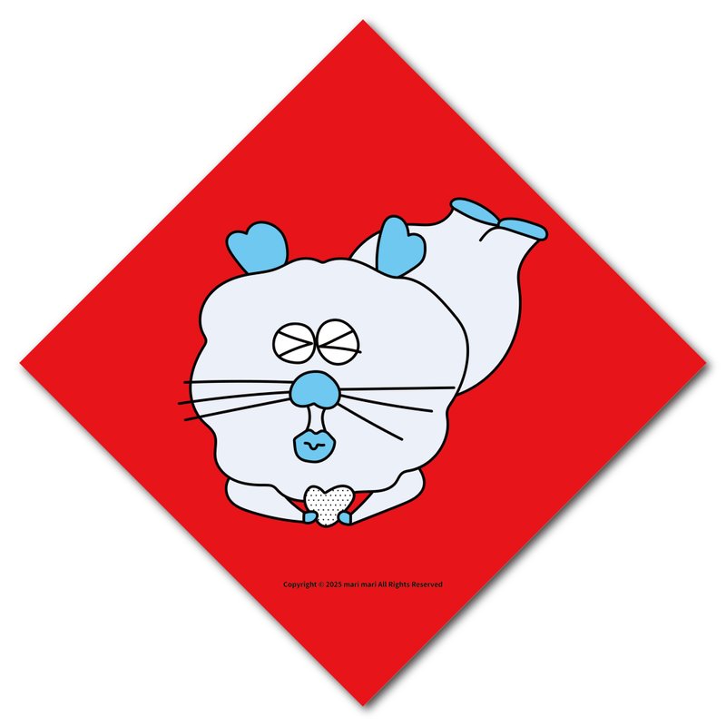 愛鼠惹 大餅臉老鼠系列/新春斗方 - 紅包袋/春聯 - 紙 