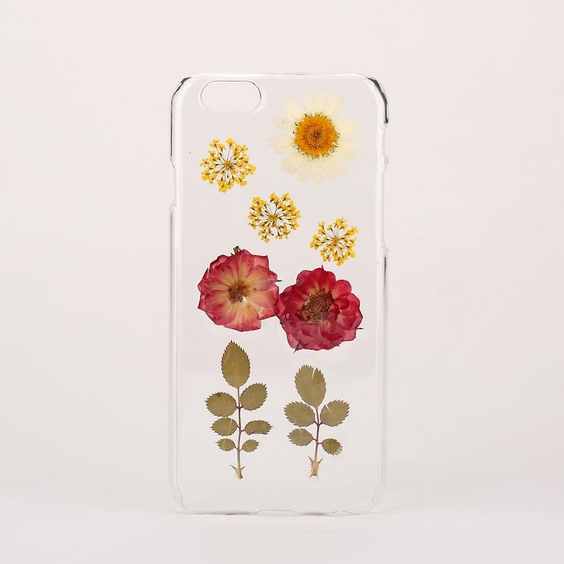 iPhone Case Pressed Flower Samsung Case - Phone Cases - Paper Multicolor