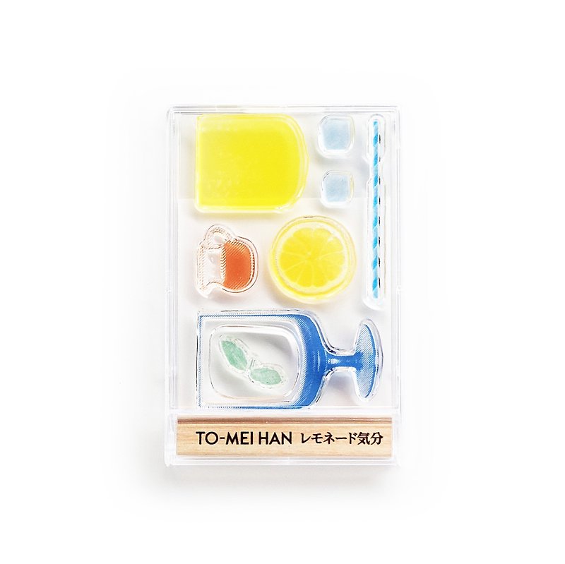 TO-MEI HAN Lemonade mood - Stamps & Stamp Pads - Resin Transparent