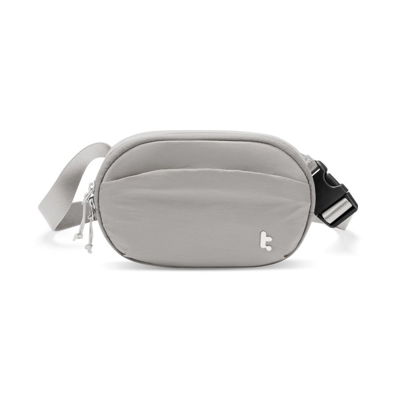 Tomtoc around the world cross-body bag Vatna gray - Messenger Bags & Sling Bags - Polyester Gray