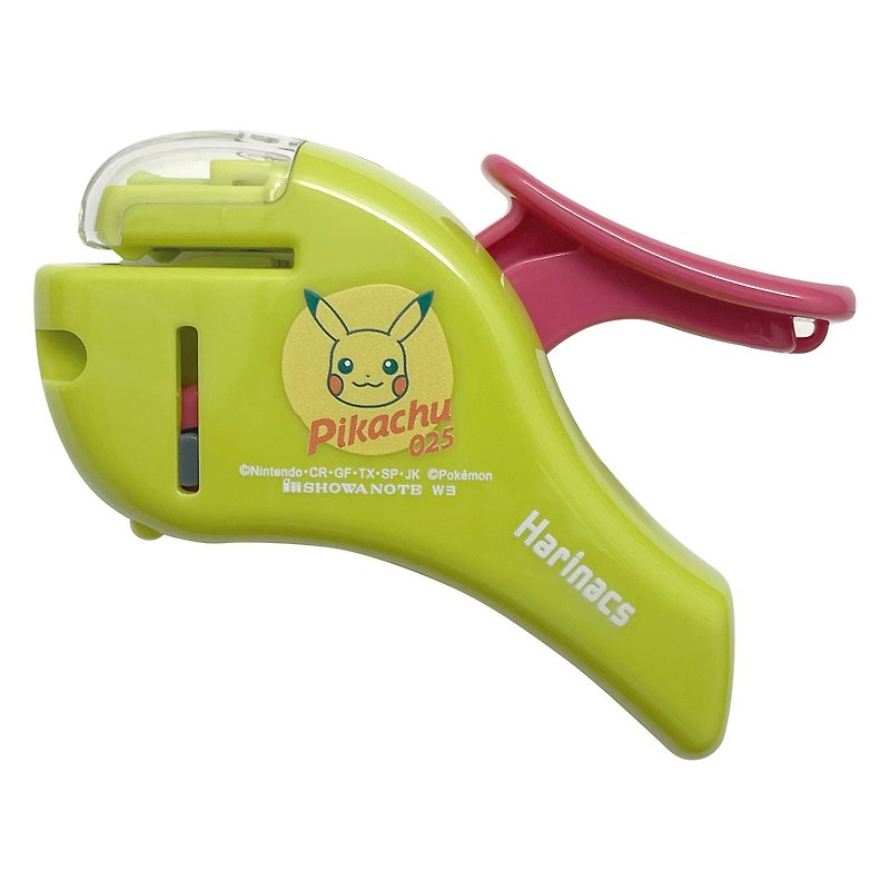 KOKUYO Compact Alpha pinless stapler 5 pieces - Pikachu 9001 - แม็กเย็บ - พลาสติก สึชมพู