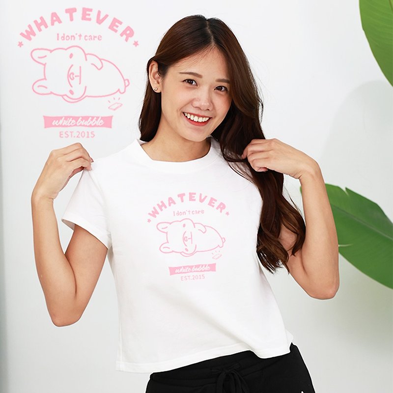 【ELASTI X 法鬥白泡泡聯名】 休閒系列-短袖T恤(A款) - 女 T 恤 - 聚酯纖維 