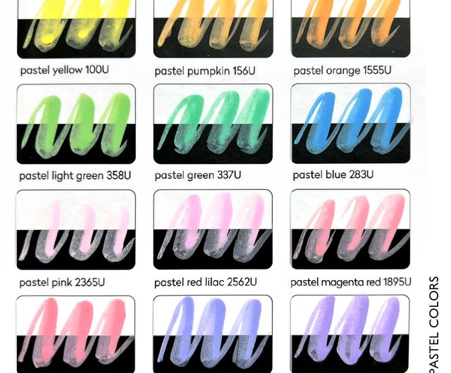 Karin | Pigment Decobrush | 12 Pastel Colors Collection