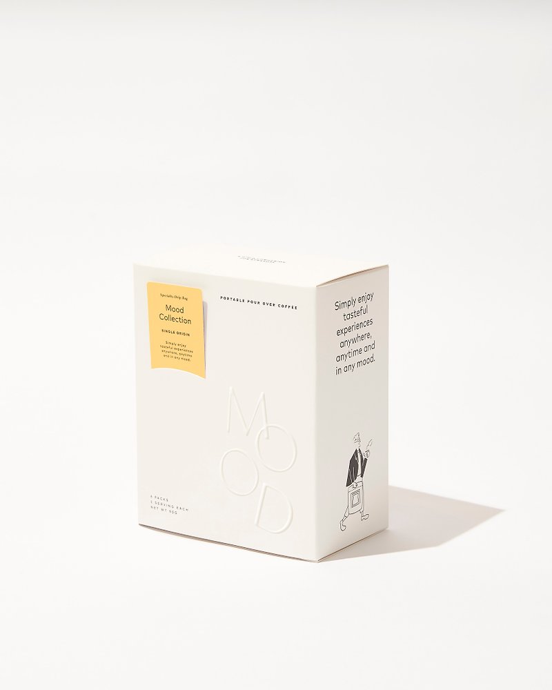 Mood specialty coffee drip bag collection series 2 กาแฟดริปแบค - กาแฟ - วัสดุอื่นๆ ขาว