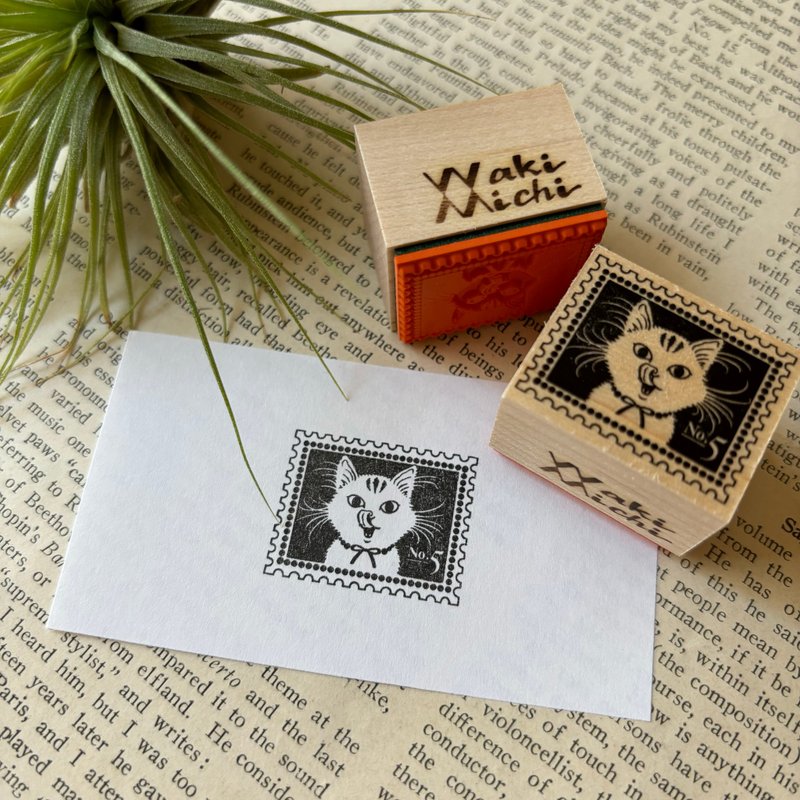 Perorin cat stamp - ตราปั๊ม/สแตมป์/หมึก - ยาง 