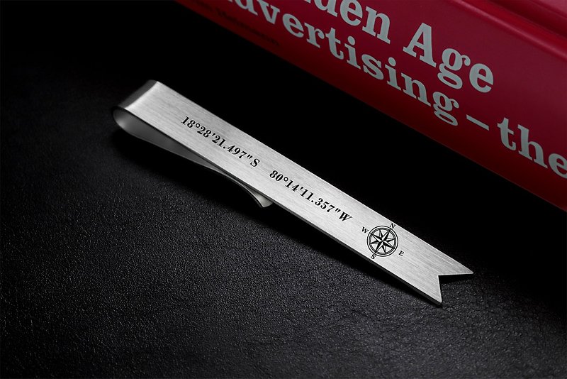 Travel gift - 925 silver Bookmark, Personalized Bookmark engraved with your text - ที่คั่นหนังสือ - เงินแท้ สีเงิน