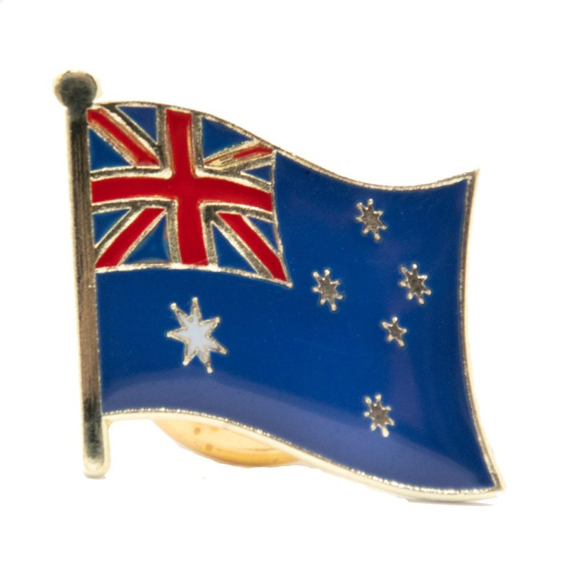 Australia 澳洲 國家胸章 國徽胸針 國家徽章 紀念胸章 國家配飾 - 胸針 - 其他材質 多色