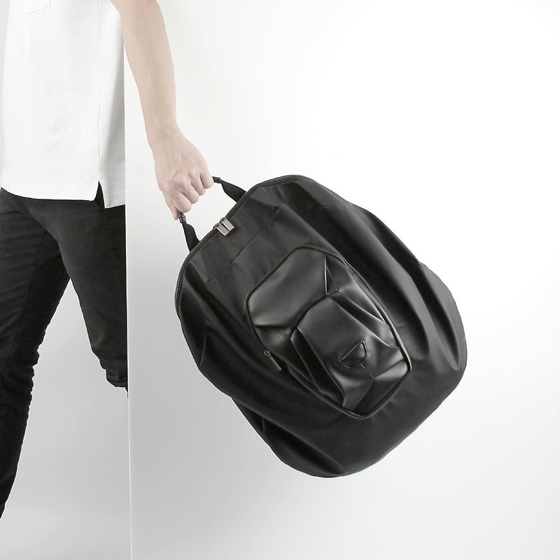 Black lion backpack - Backpacks - Other Man-Made Fibers Black