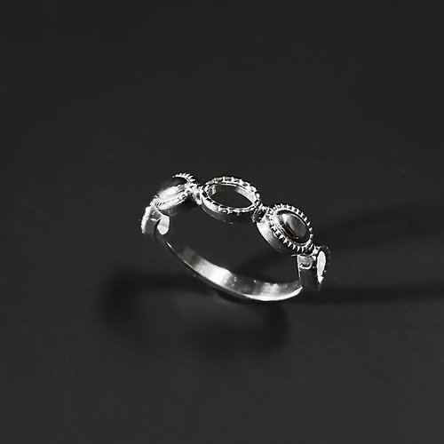 One Dimple 單窩 : 純銀 k金珠寶設計與訂製 0型戒指 疊戴百搭款 925銀
