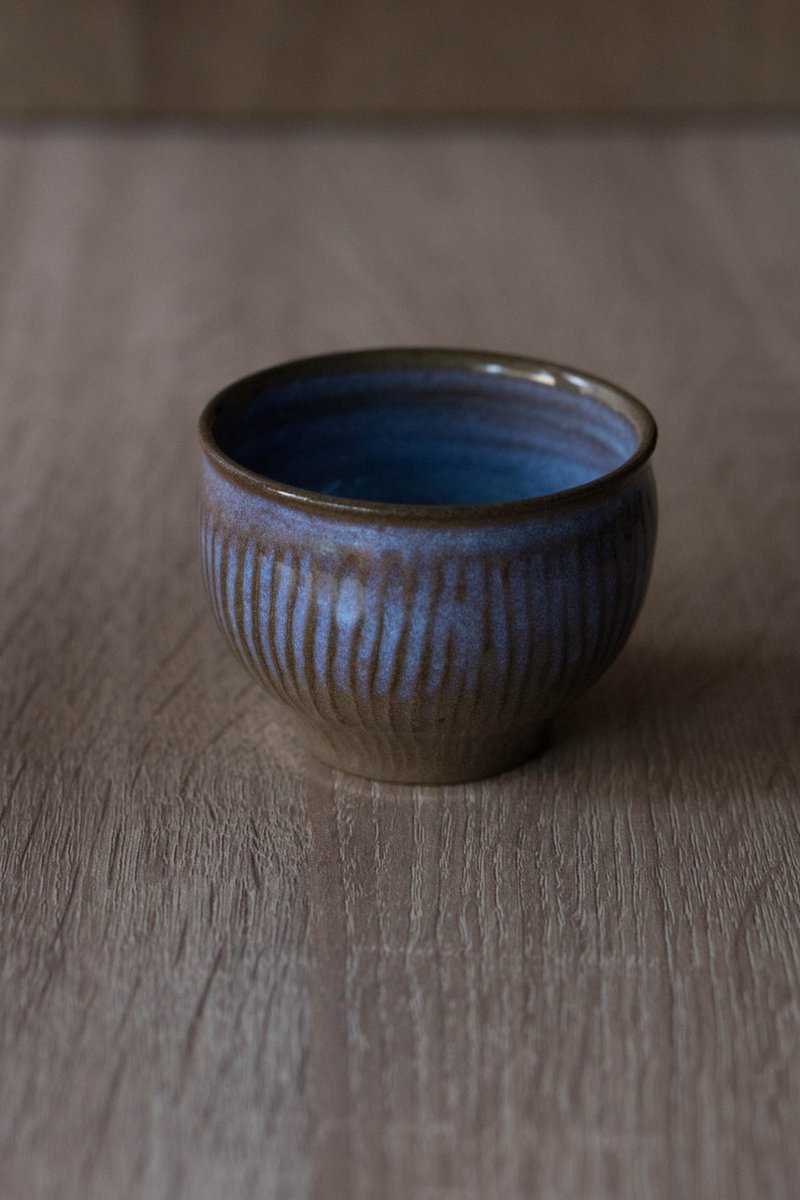 紫蘭小陶杯 | 小品杯 |  茶杯 - 其他杯子 - 陶 紫色