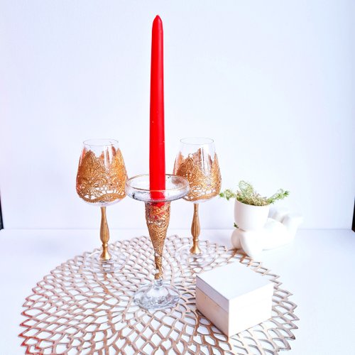 * vintage candle * ✵ * ✵ 陶器の キャンドル vintage candle * ✵ * ✵ 陶器の キャンドル