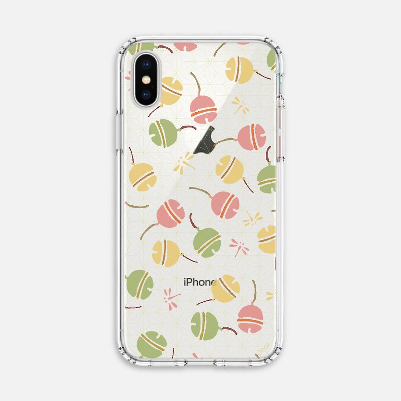 iPhone X-Japanese Painting 【Bells】crystals phone case - Phone Cases - Plastic Transparent