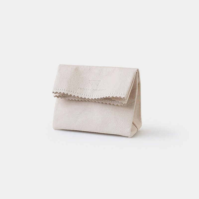 paper pouch : natural - กระเป๋าสตางค์ - หนังแท้ 