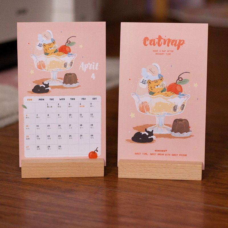 PONGPONGFU | 2025 Desk Calendar (Insert) - ปฏิทิน - กระดาษ 