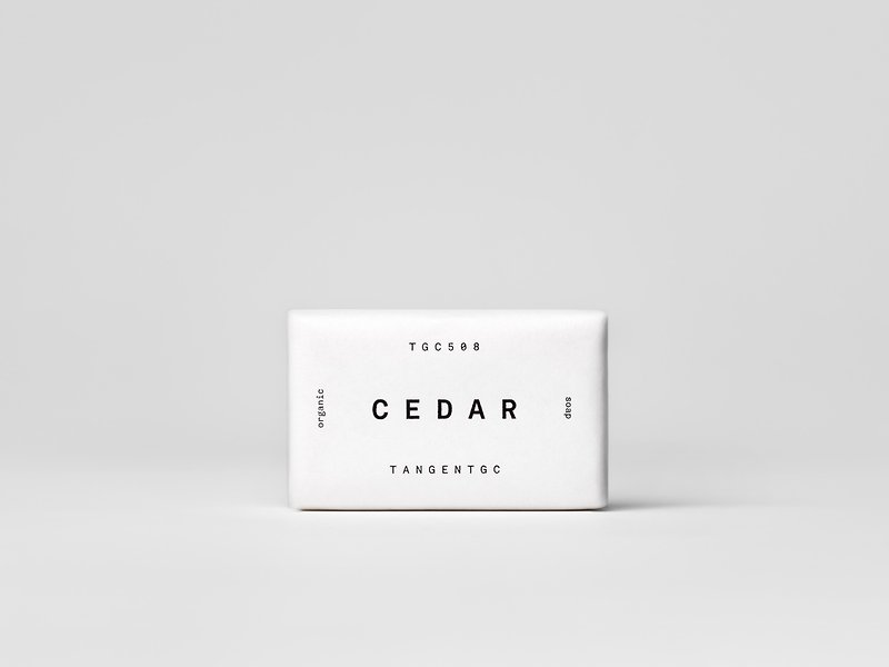 TANGENTGC Cedar Cedar | Fragrance Soap 100g - สบู่ - วัสดุอื่นๆ 