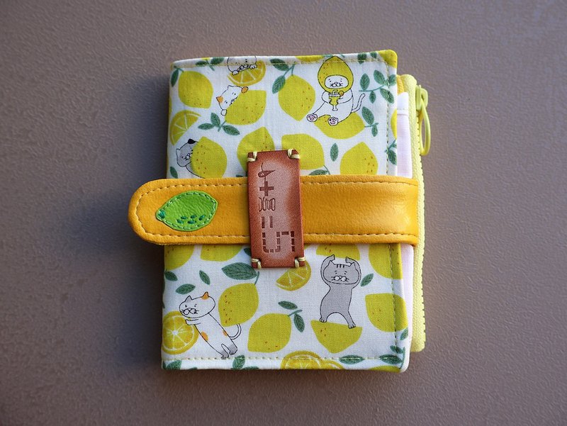 【fabric wallet】蕾夢 布短夾/中短夾 - 錢包/皮夾/長短夾 - 棉．麻 多色