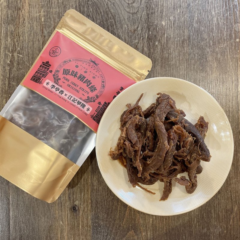 李亭香x江記華隆 | 大稻埕名物匯集 | 原味豬肉條 - 零食/點心 - 新鮮食材 紅色