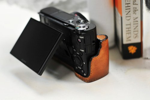 ソニー RX100M3 カメラ レザー ケース rxm3 カメラ バッグ - ショップ