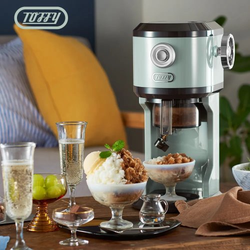 Tuffy  Electric Fluffy Ice Shaver かき氷機 Toffy 【2025年モデル】送料無料 トフィー 電動 かき氷器