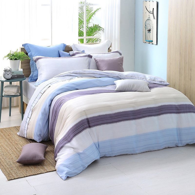 Increased-touch youth-Tiansi dual-use bedding package four-piece group [40 100% lyocell] design - เครื่องนอน - ผ้าไหม หลากหลายสี
