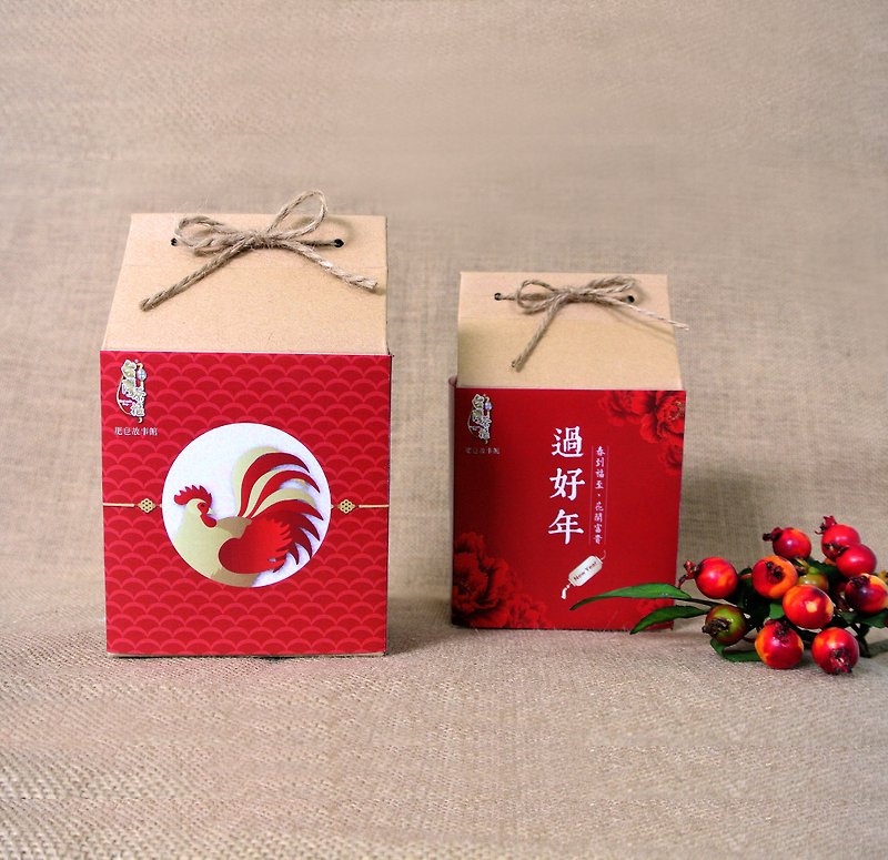 【台灣茶摳】~新年開運禮盒+任選200元(含)以下香皂2入~ - 肥皂/手工皂 - 紙 紅色