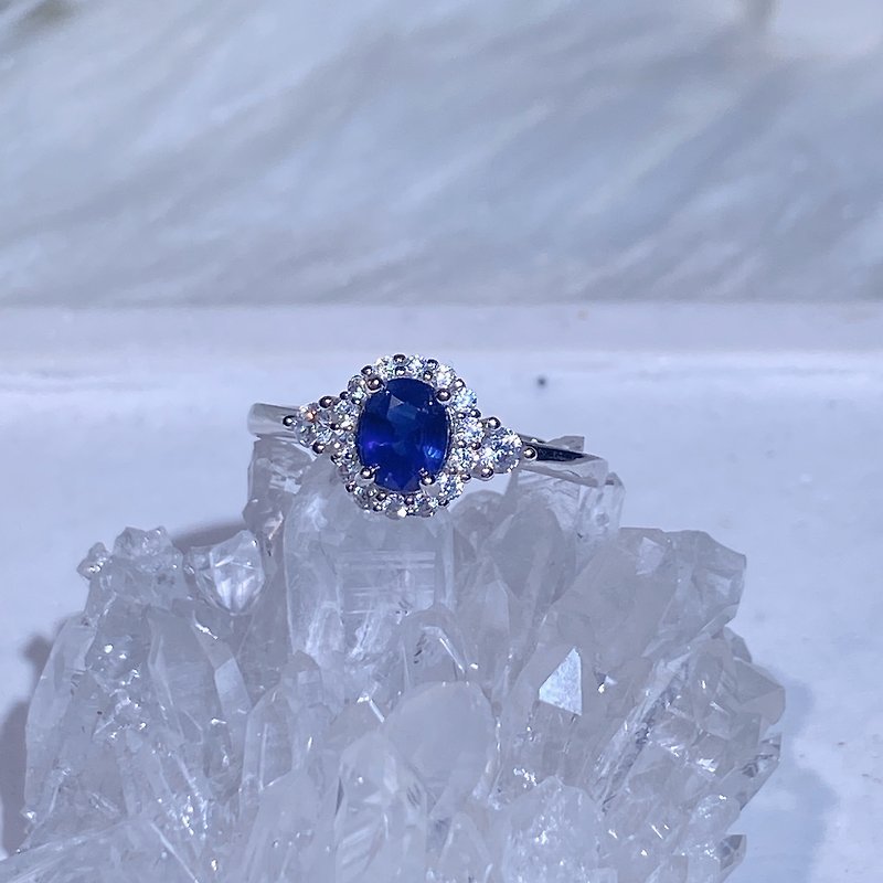 Sapphire silver ring - General Rings - Gemstone Blue