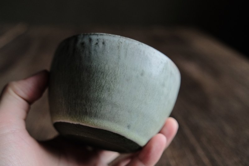 冬季的羊卓雍措・杯子4 - 咖啡杯/馬克杯 - 陶 綠色