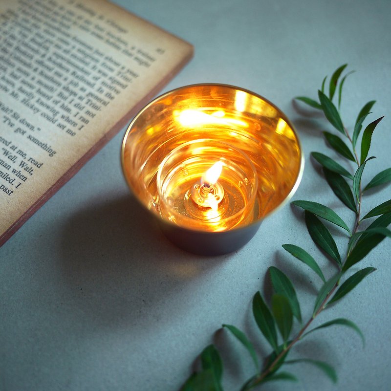 Daily essential oil small tea wax 15ML - เทียน/เชิงเทียน - ขี้ผึ้ง ขาว