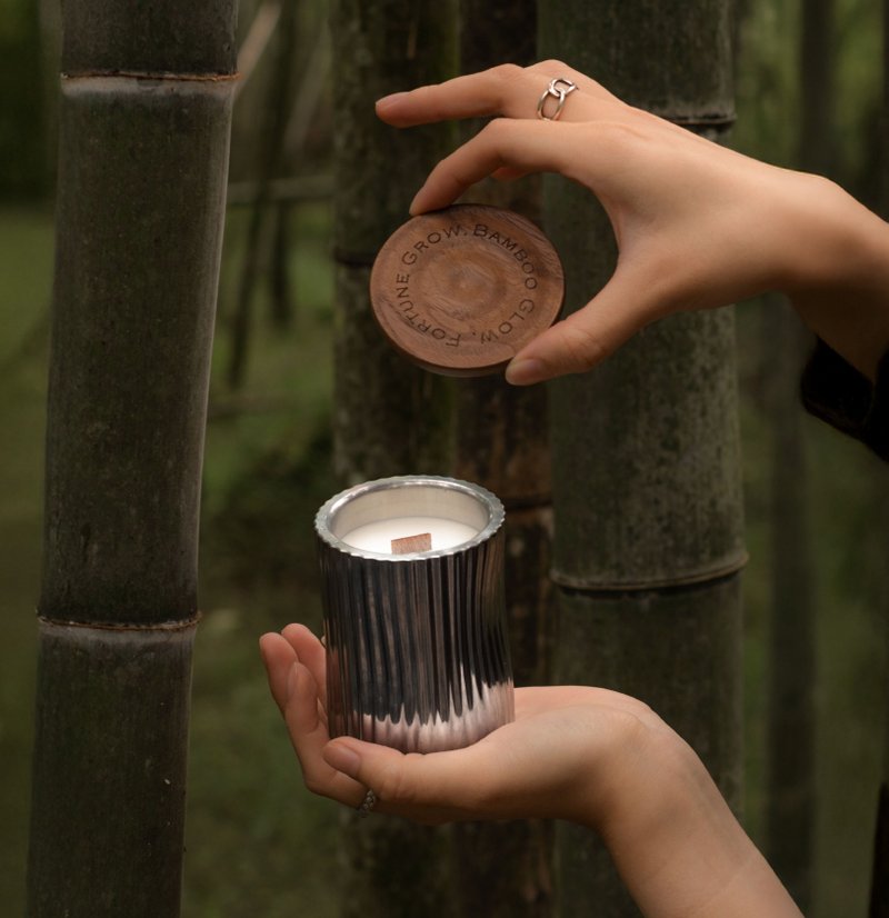 【早鳥優惠85折】It's SAT x 居加良品 聯名金屬香氛蠟燭/共2款 - 香氛/精油/擴香 - 鋁合金 多色