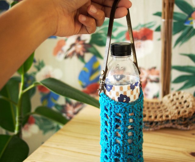 Water Bottle Holder,handmade Water Bottle Carrier,crochet Water