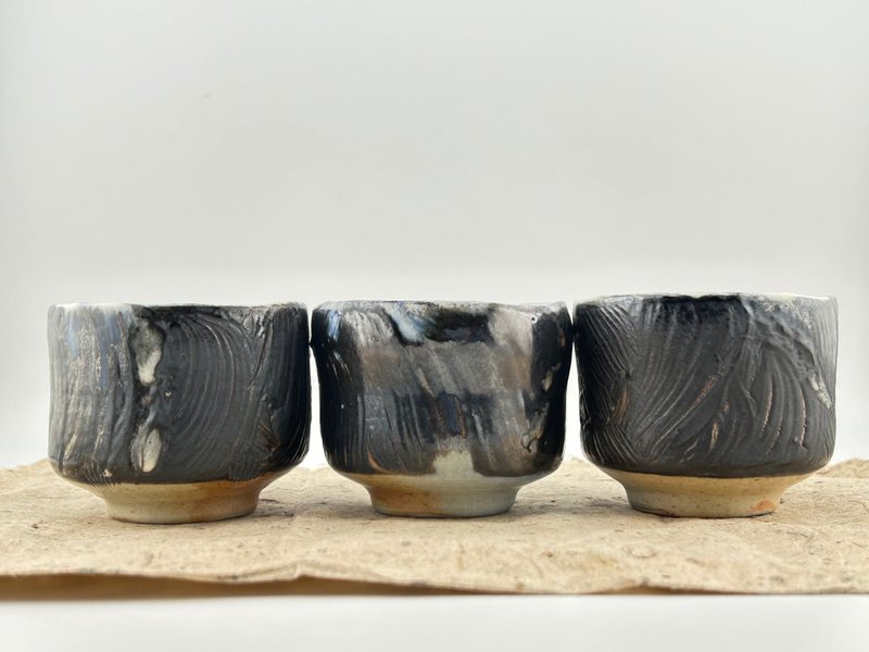 天然陶瓷杯 - 茶壺/茶杯/茶具 - 其他材質 