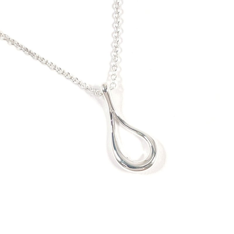 【日本直送 中古美品】ティファニー TIFFANY&Co. ネックレス オープン ティアドロップ エルサペレッティ シルバー925 - 項鍊 - 純銀 銀色