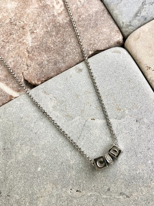 Christian Dior クリスチャン ディオール ネックレス シルバー