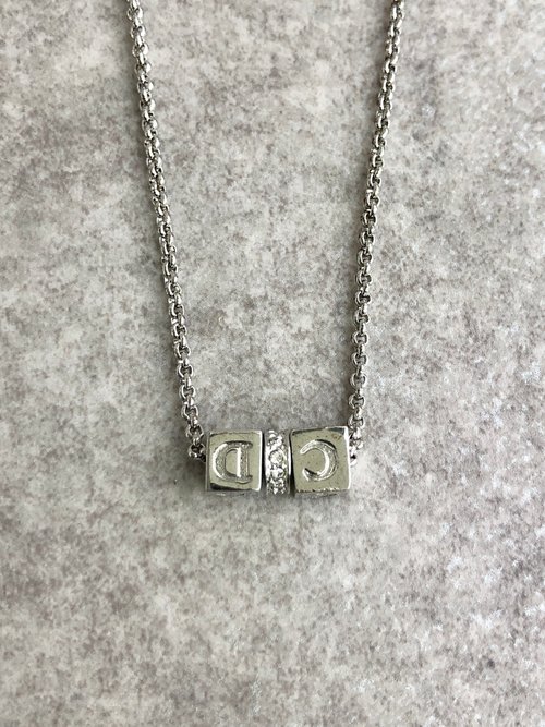 Christian Dior クリスチャン ディオール ネックレス シルバー