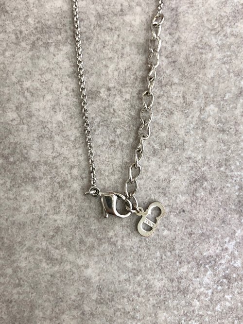 Christian Dior クリスチャン ディオール ネックレス シルバー