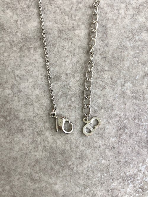 Christian Dior クリスチャン ディオール ネックレス シルバー