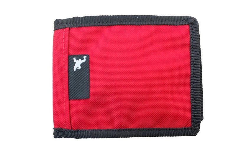 Greenroom136 Pocketbook Bifold - กระเป๋าสตางค์ - วัสดุอื่นๆ สีแดง