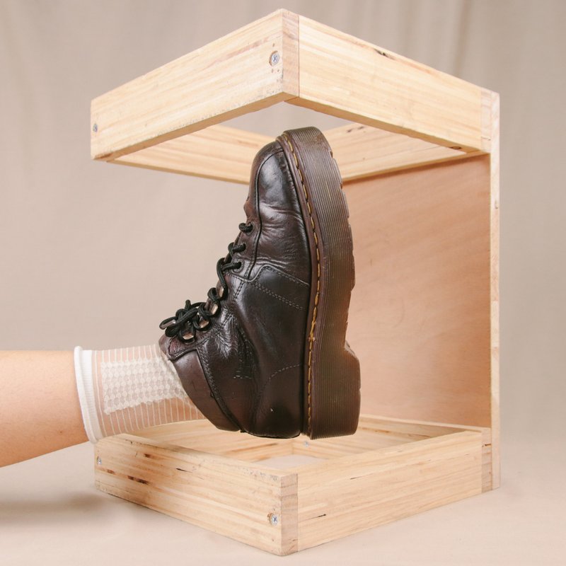 Dr.Martens middle tube Martin E30, UK5 dark brown British made [Tsubasa.Y vintage house] - รองเท้าบูทสั้นผู้หญิง - หนังแท้ สีนำ้ตาล