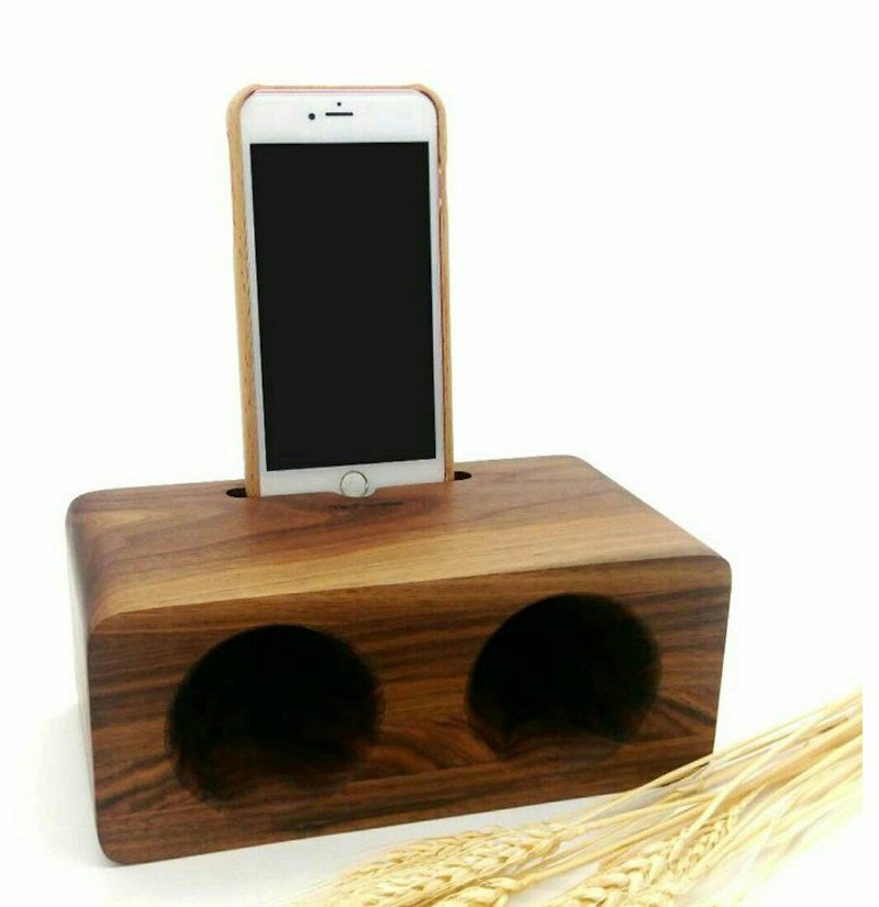 Micro forest. Valei. Wooden speakers. Speaker. Walnut - ลำโพง - ไม้ สีนำ้ตาล