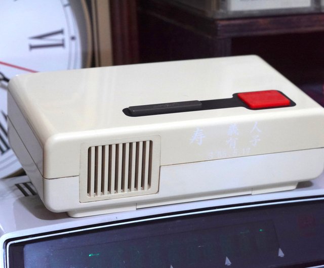 日本 昭和セイコー パタパタ時計 QN407 白 目覚まし時計 置き時計