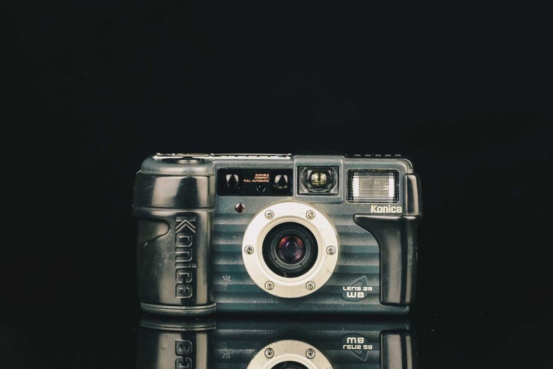 Konica Site Supervision LENS 28 WB #1774 #135 film camera - กล้อง - โลหะ สีดำ