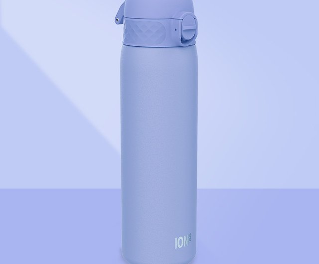 Ion8 Leak Proof Slim Water Bottle, Vacuum Insulated Steel