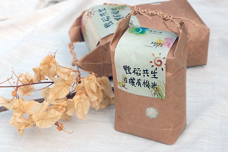 散裝有機認證鴨稻共生米-友善小米包 - 米/五穀雜糧 - 其他材質 